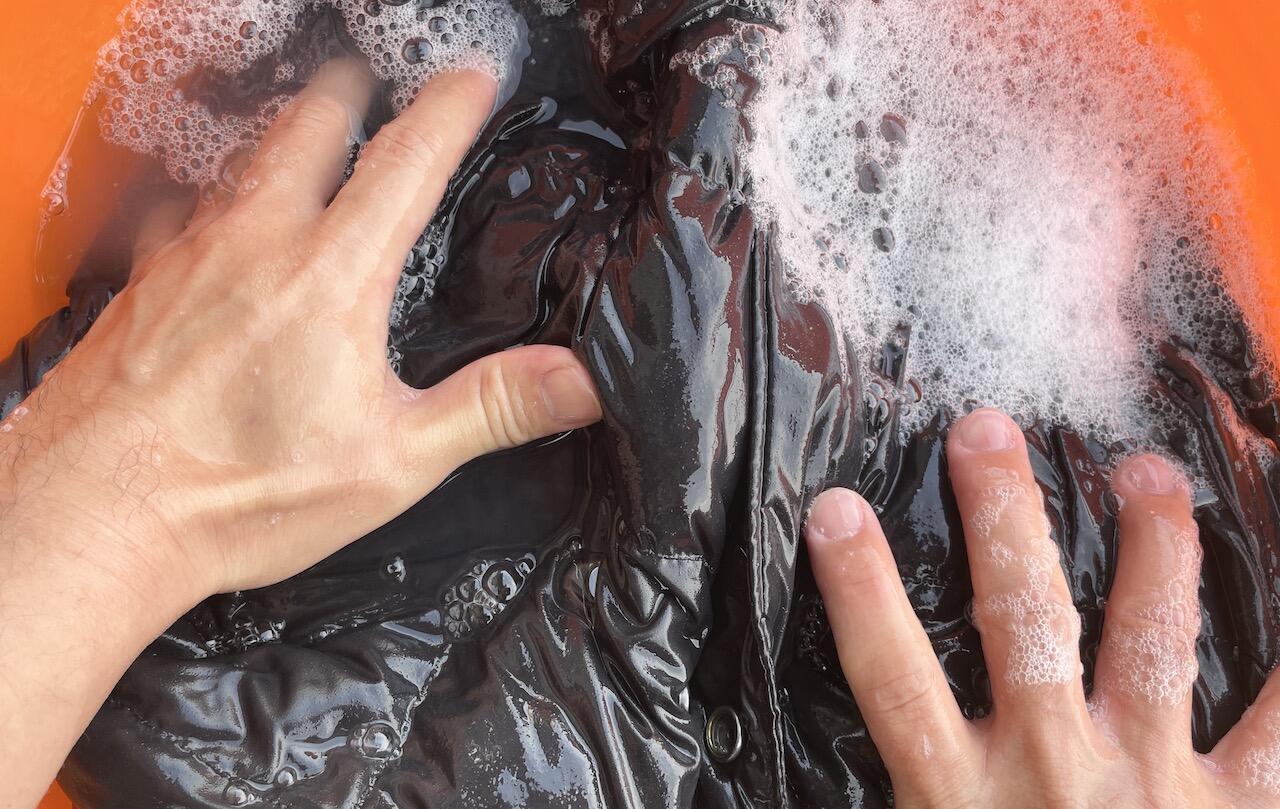 高級ダウン洗い